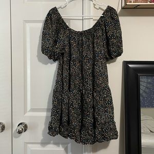 Super cute floral wolf fable sun dress!